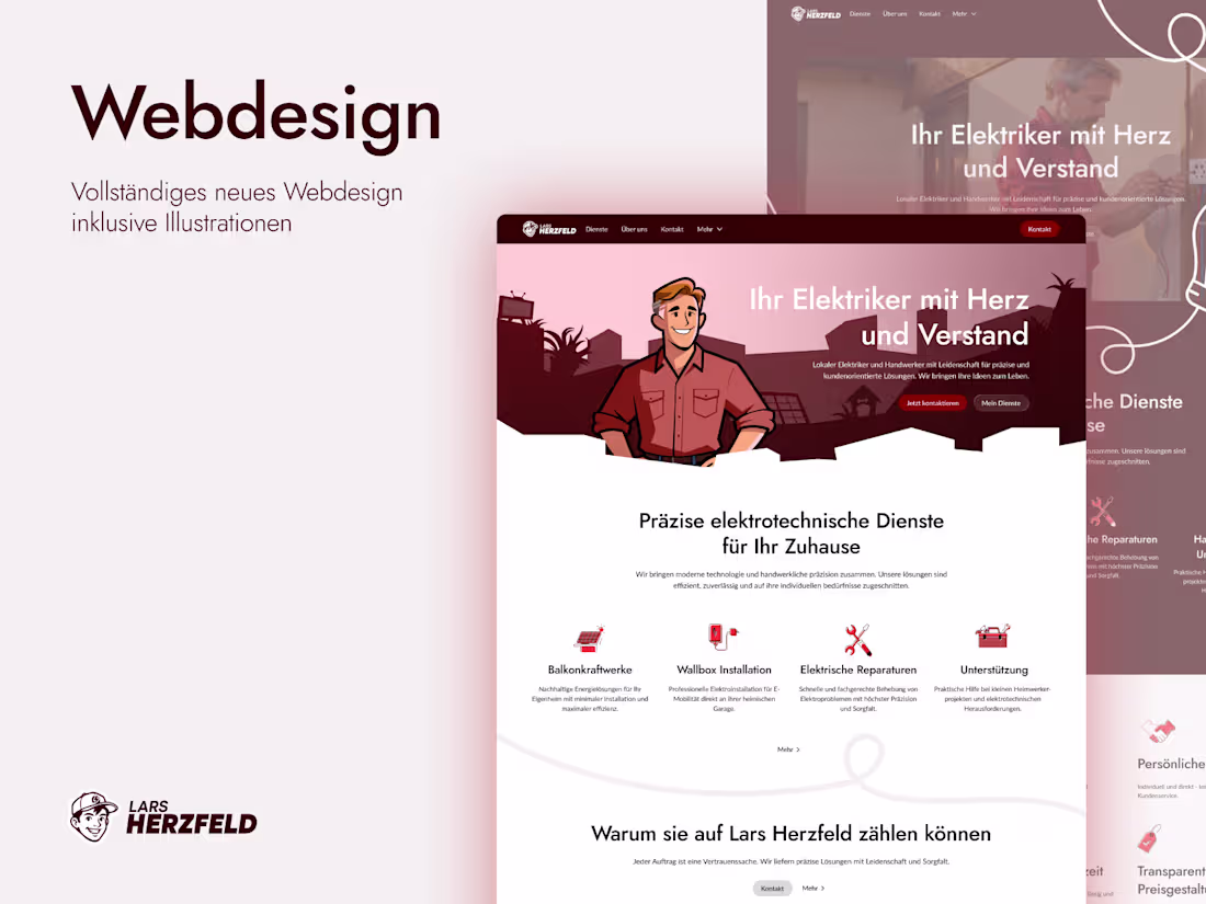 Cover image for Lars Herzfeld - Webdesign