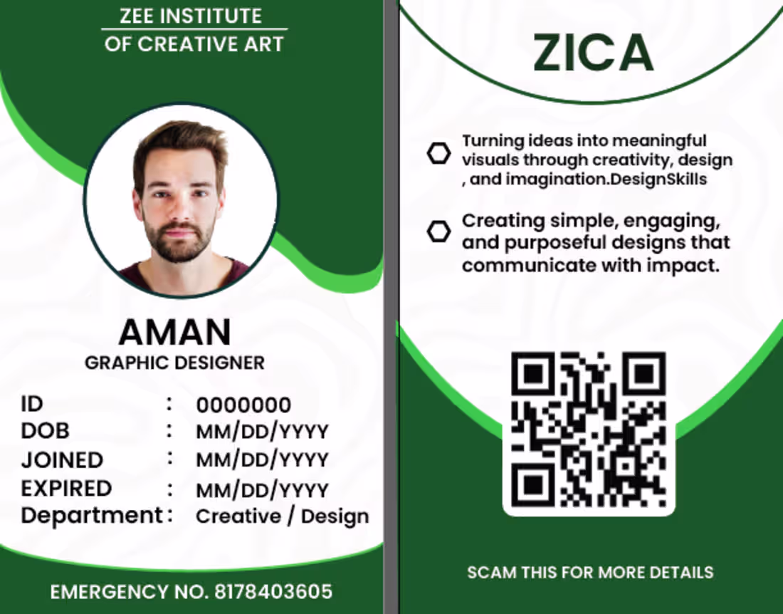Cover image for ID Card design