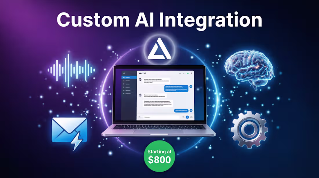 Cover image for Build Your AI-Powered Website: Custom Agents & Smart Features