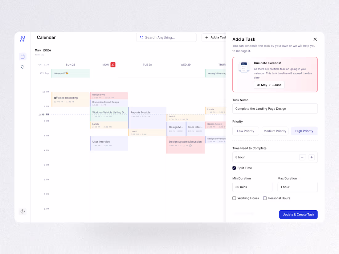 Cover image for AI Calendar - Add task