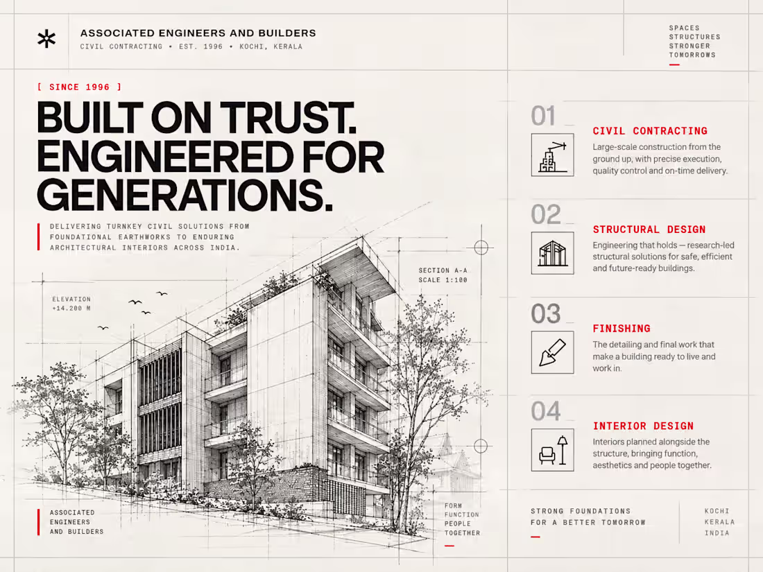 Cover image for Designed and developed a modern