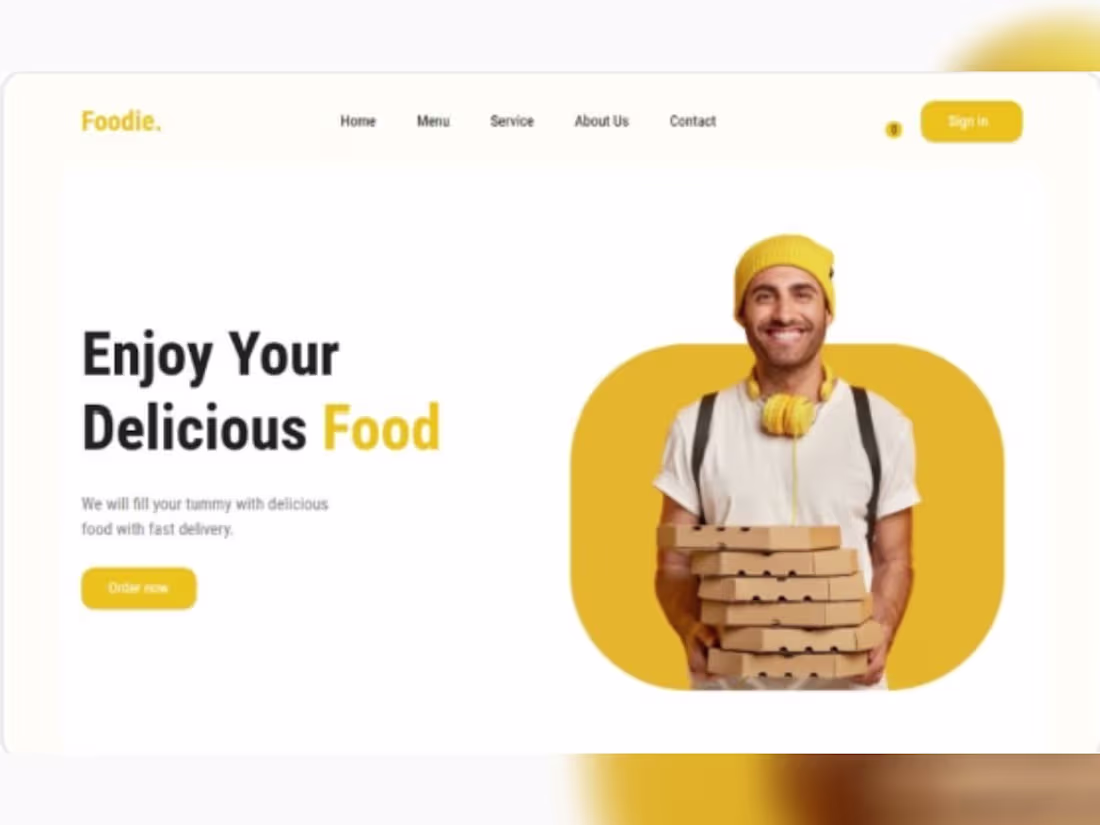 Cover image for I have built a food delivery website, embedding google fonts...