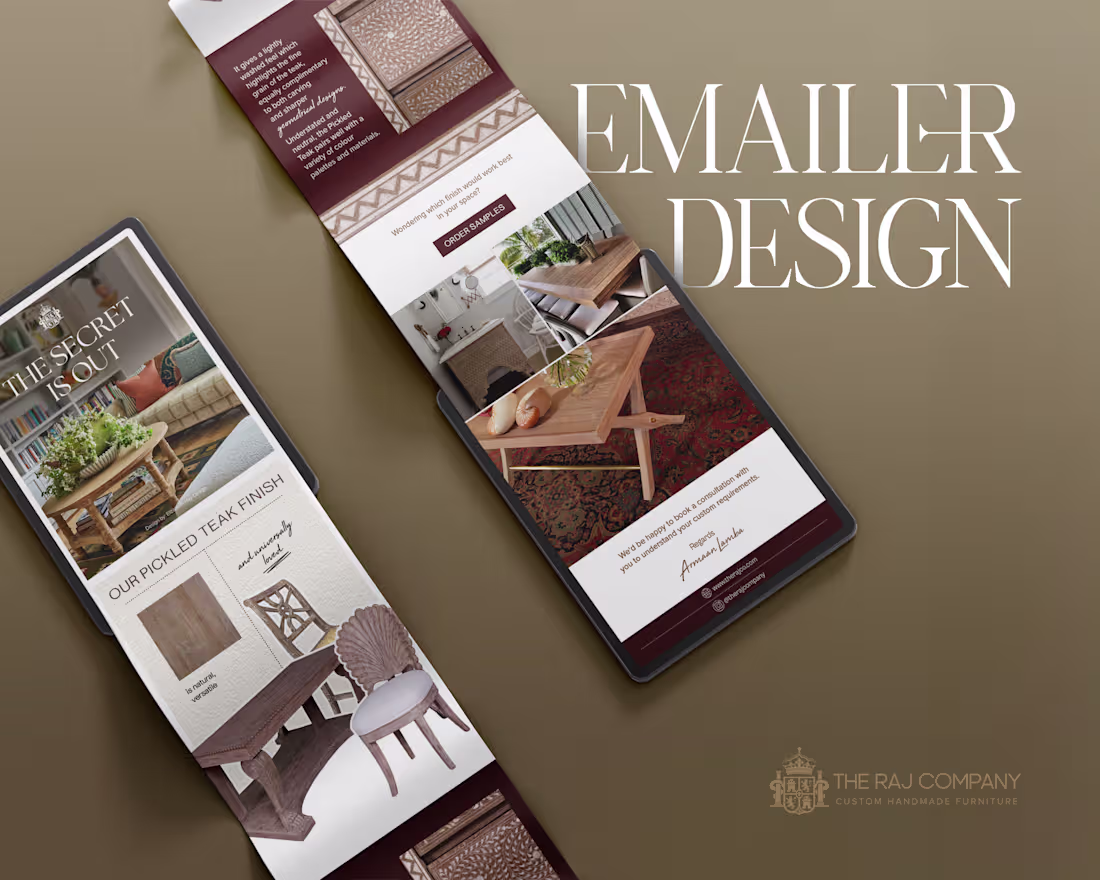 Cover image for Emailer Design | Newsletter