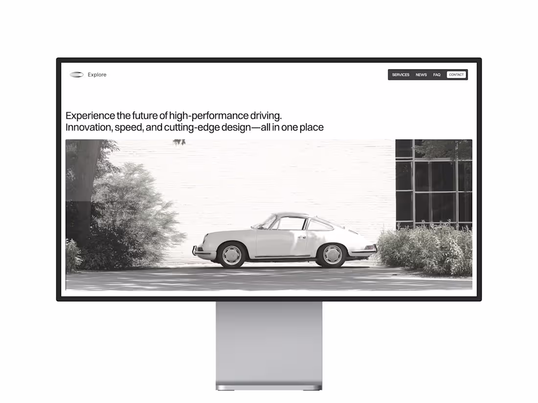 Cover image for Explore — Business Template