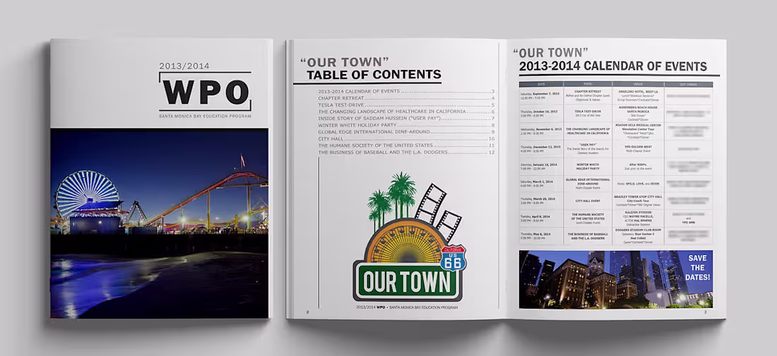 Cover image for Executive Events Program