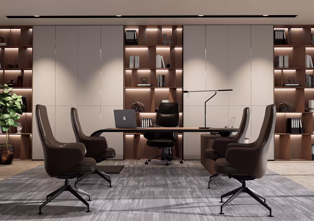 Cover image for Managerial Office Interior Design
