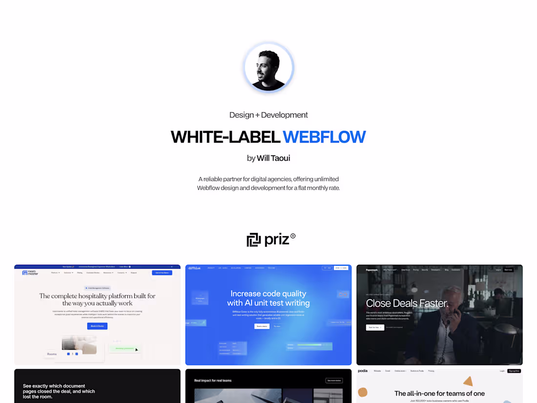 Cover image for White-Label Webflow Development
