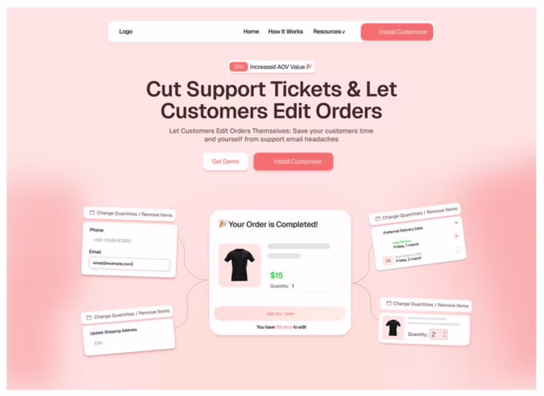 Cover image for Landing Page UI