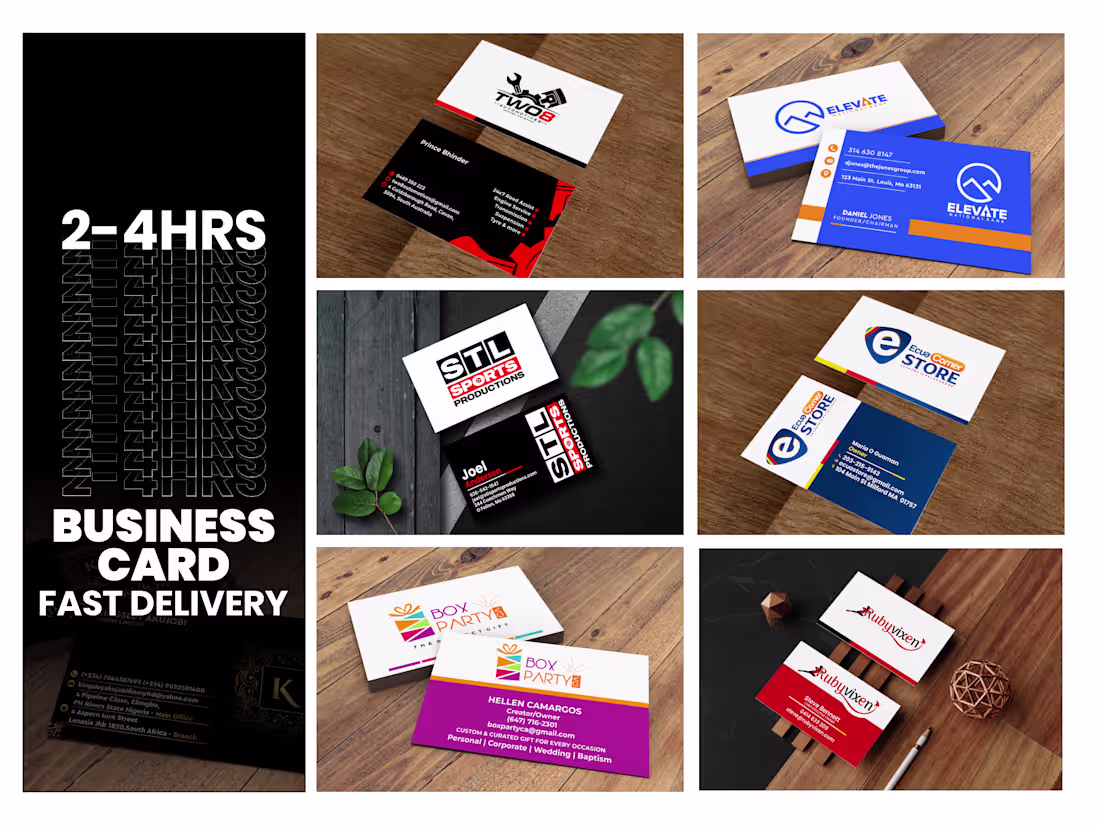 Cover image for BUSINESS CARD DESIGNS
