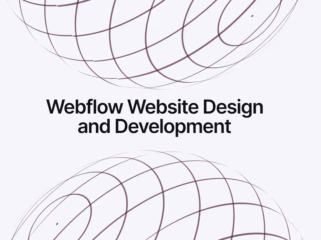 Cover image for Webflow Website Design and Development