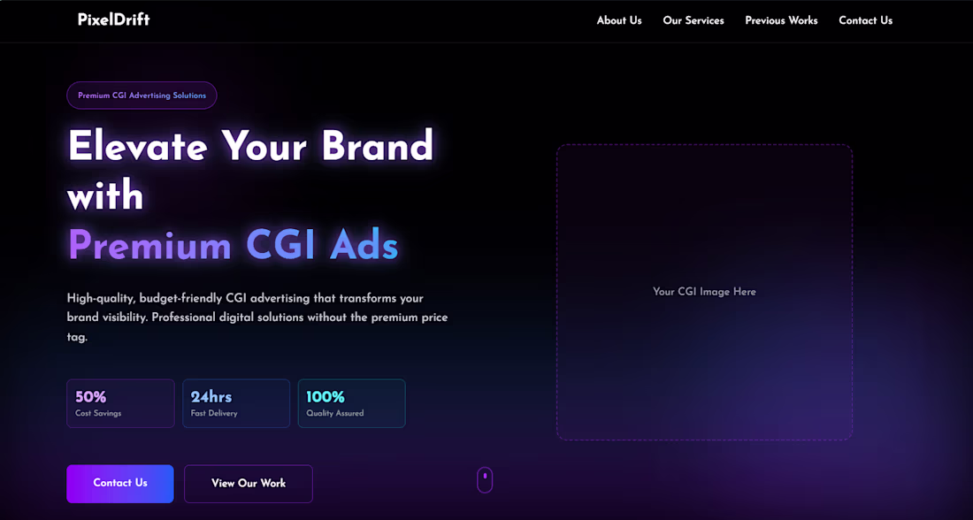 Cover image for CGS Ad agency website for