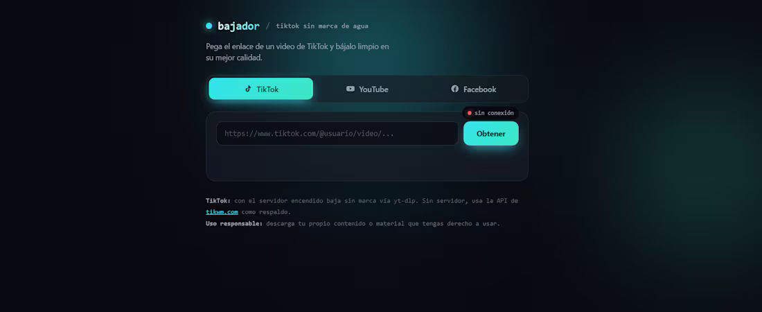 Cover image for Downloader TikTok videos