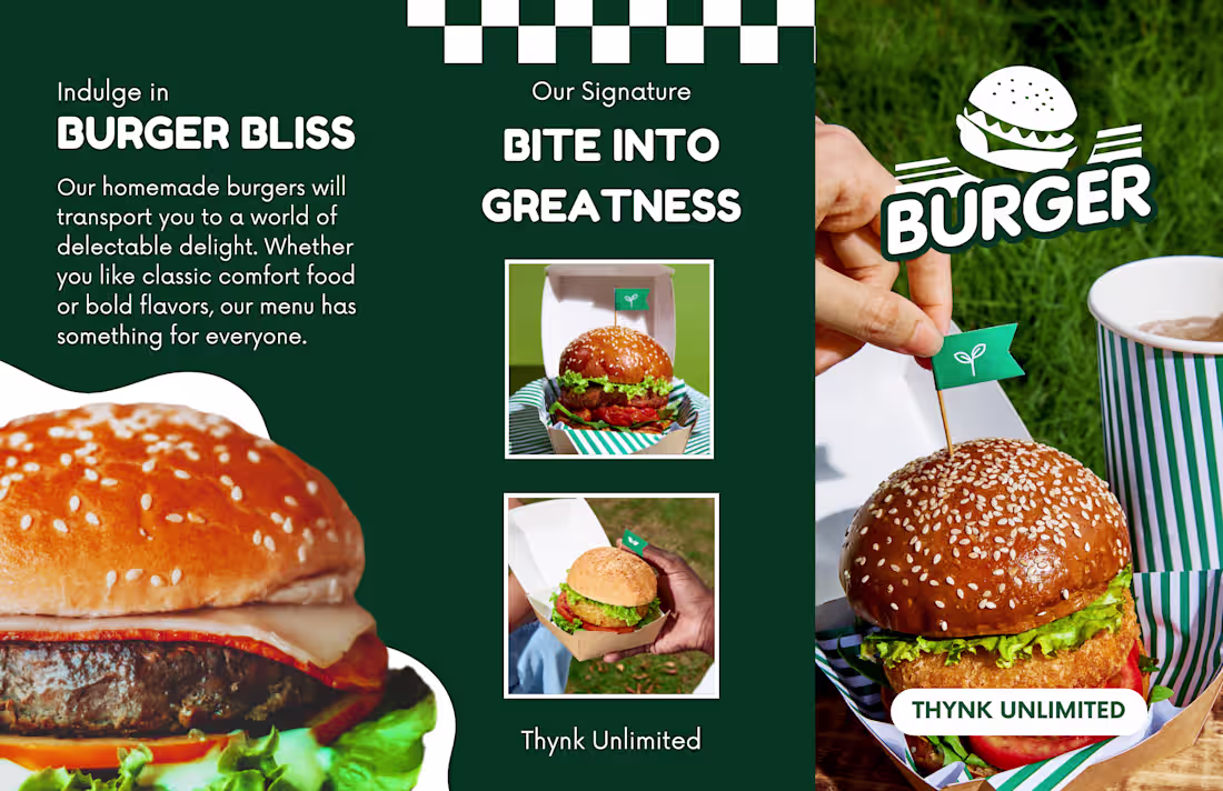 Cover image for Brochure and food menu design 