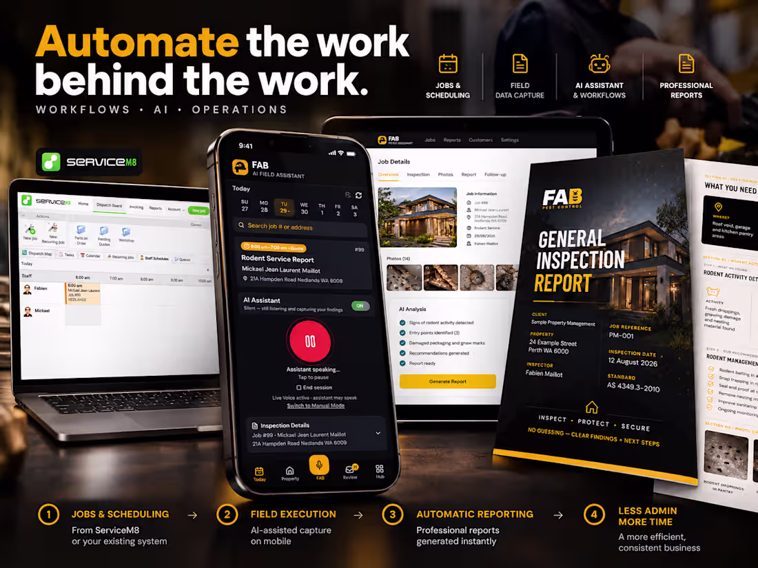 Cover image for Workflow Automation & AI for Service Businesses