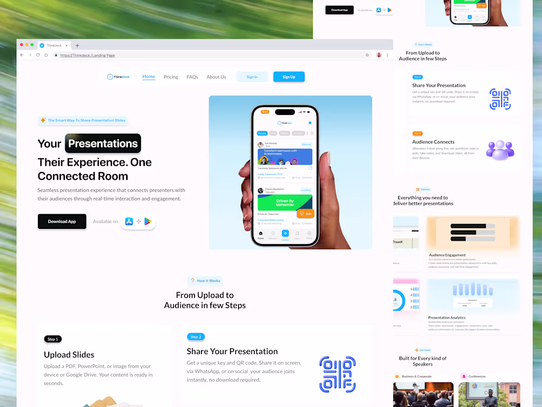 Cover image for Website UI/UX Design