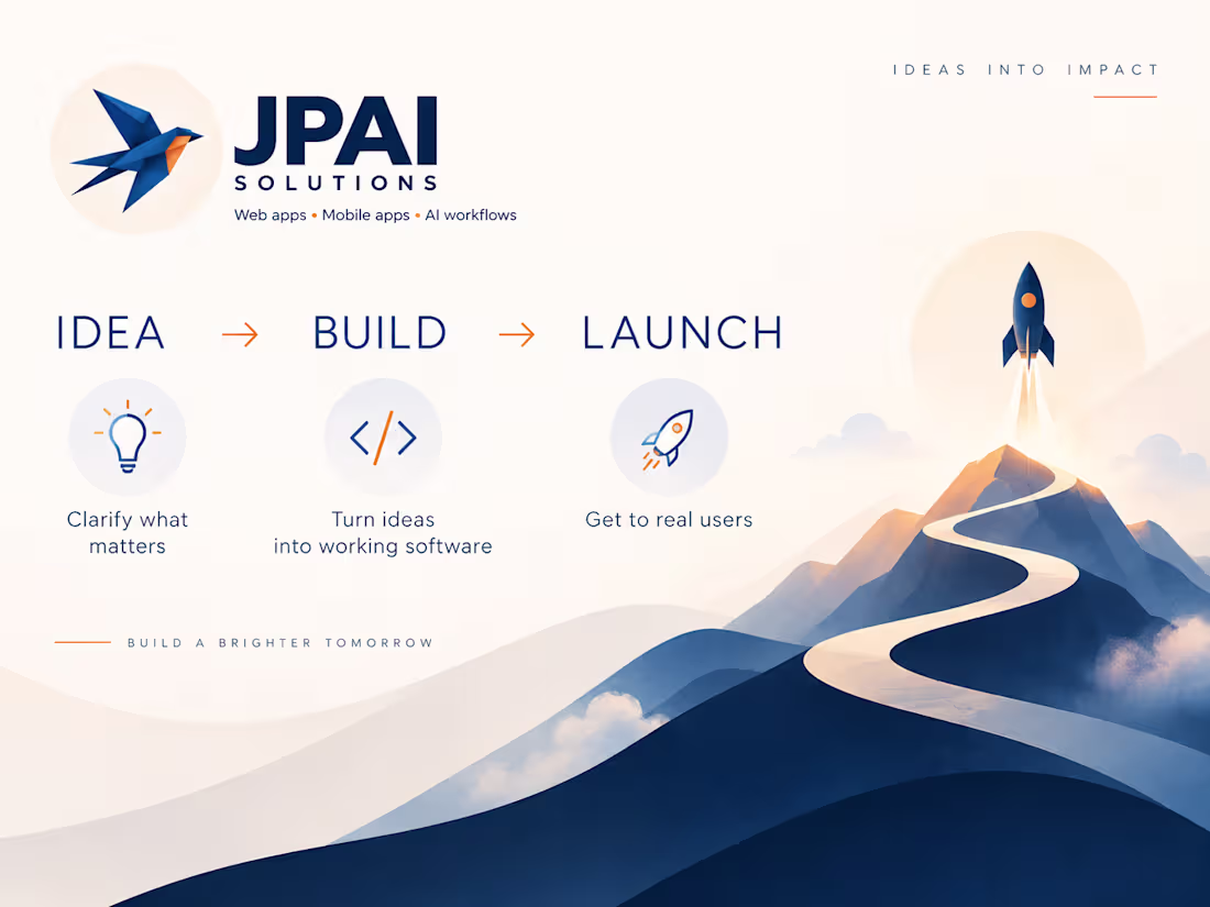 Cover image for Build and launch your web or mobile product