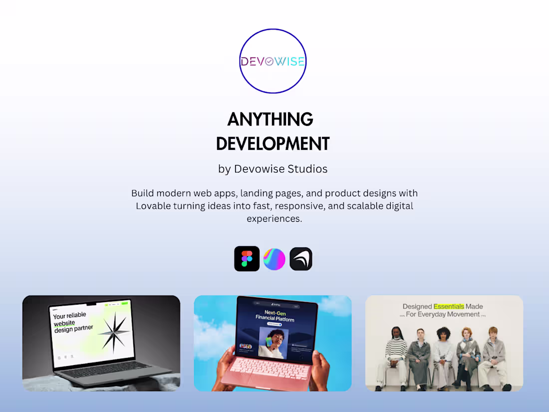 Cover image for Anything No-Code App & Workflow Development