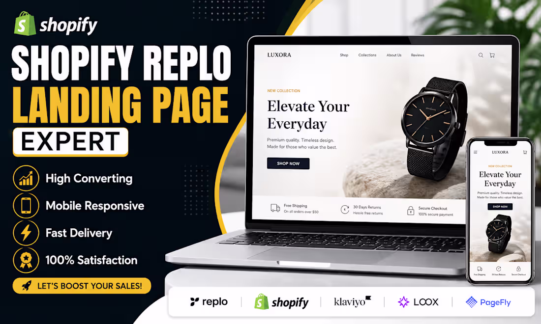 Cover image for Beautiful Replo landing page