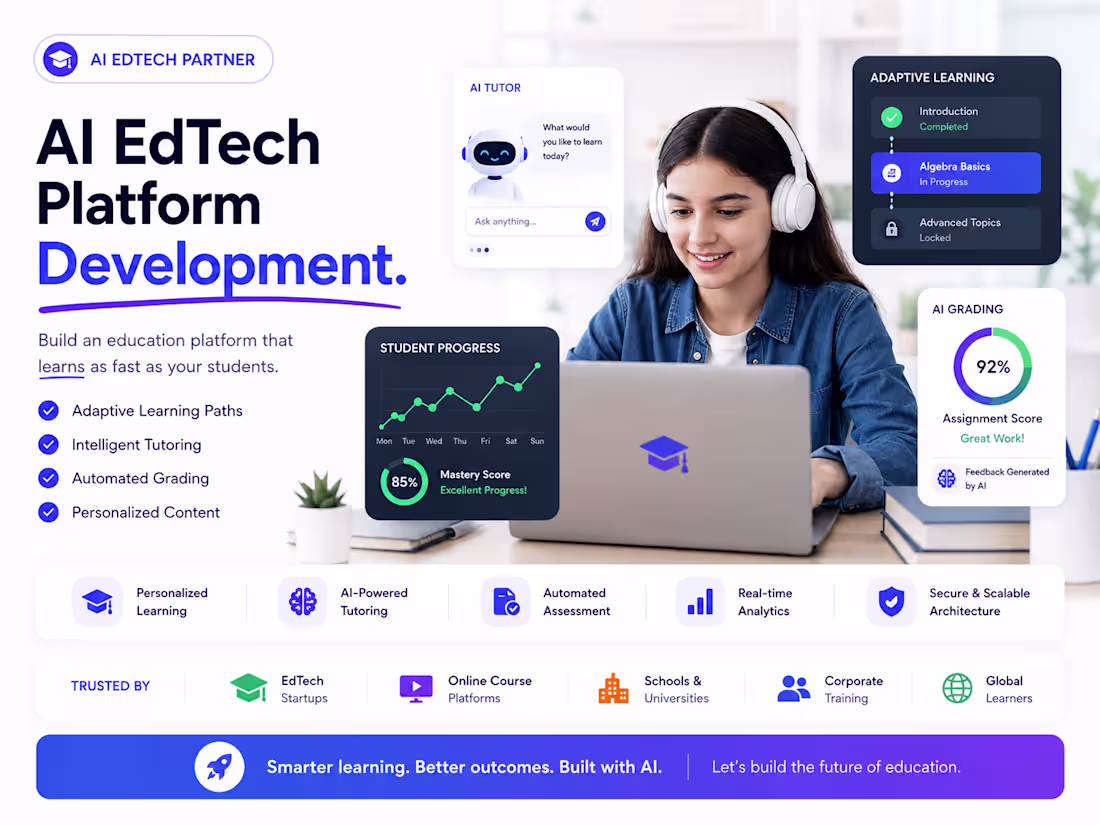 Cover image for AI EdTech Platform Development