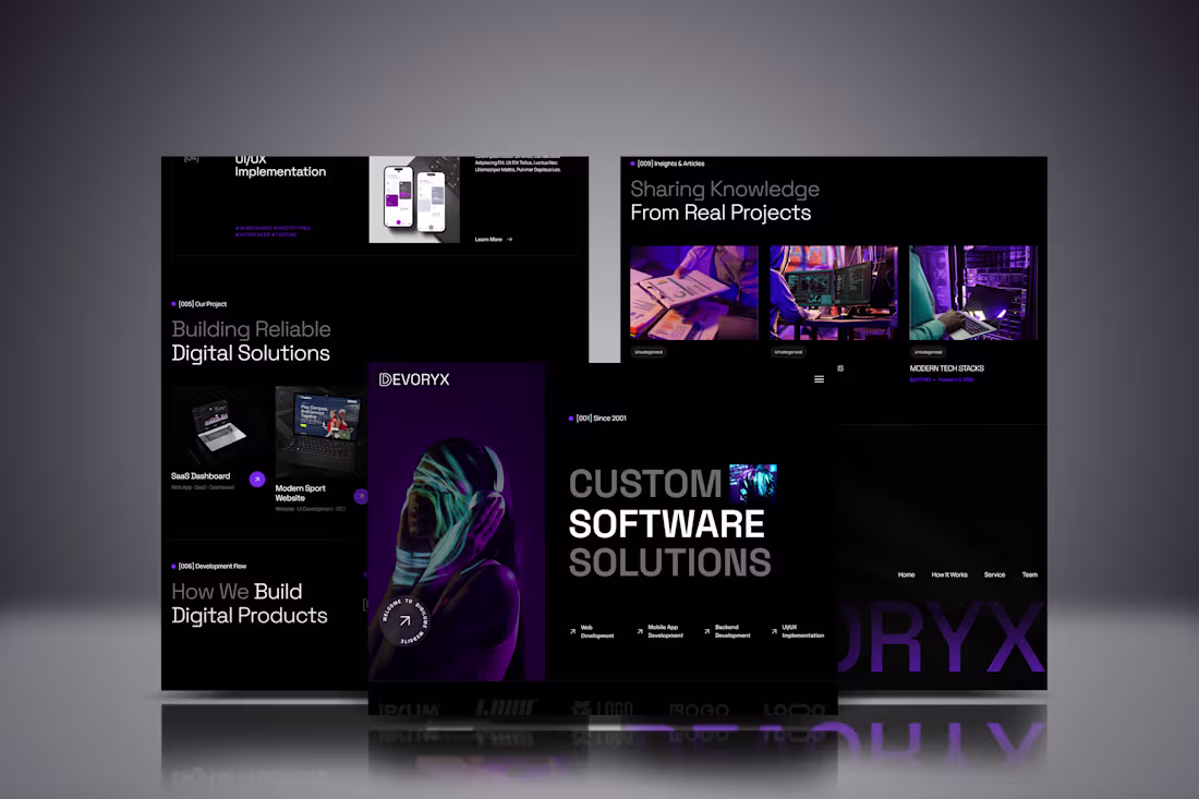 Cover image for Kajabi Tech & Software Solutions Website Design
