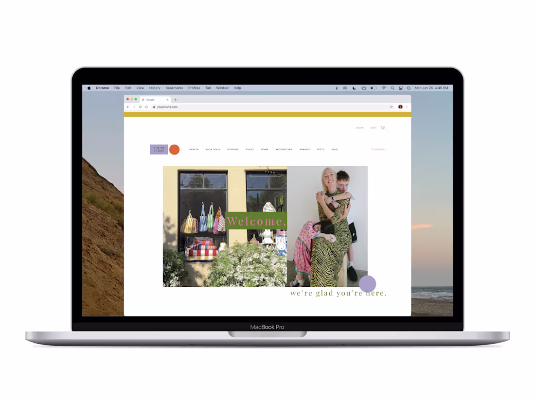 Cover image for The Yo Store — E-Commerce