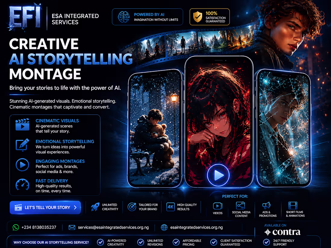 Cover image for Creative AI Video Montage & Storytelling