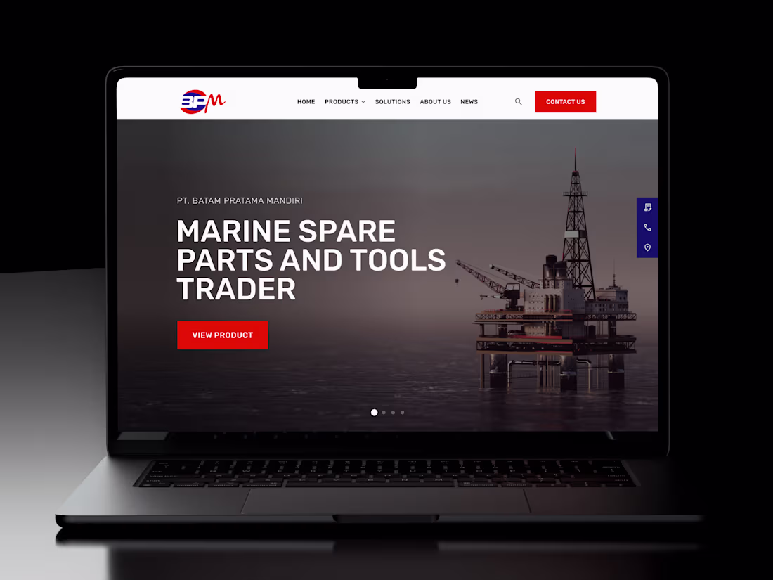 Cover image for BPM Website Design and Development