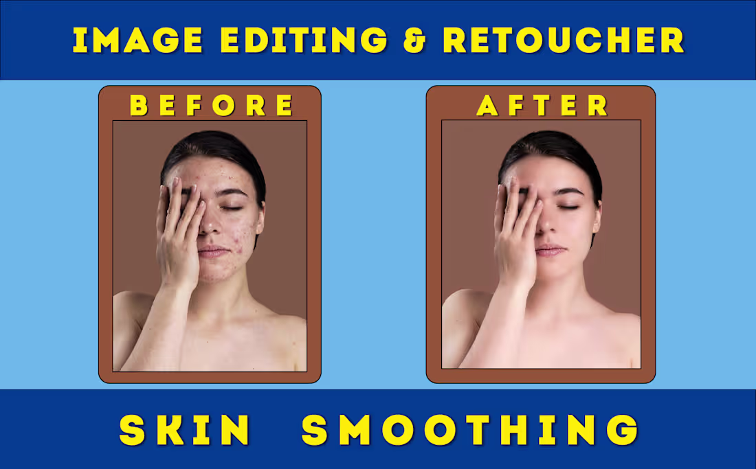 Cover image for I will do skin smoothing