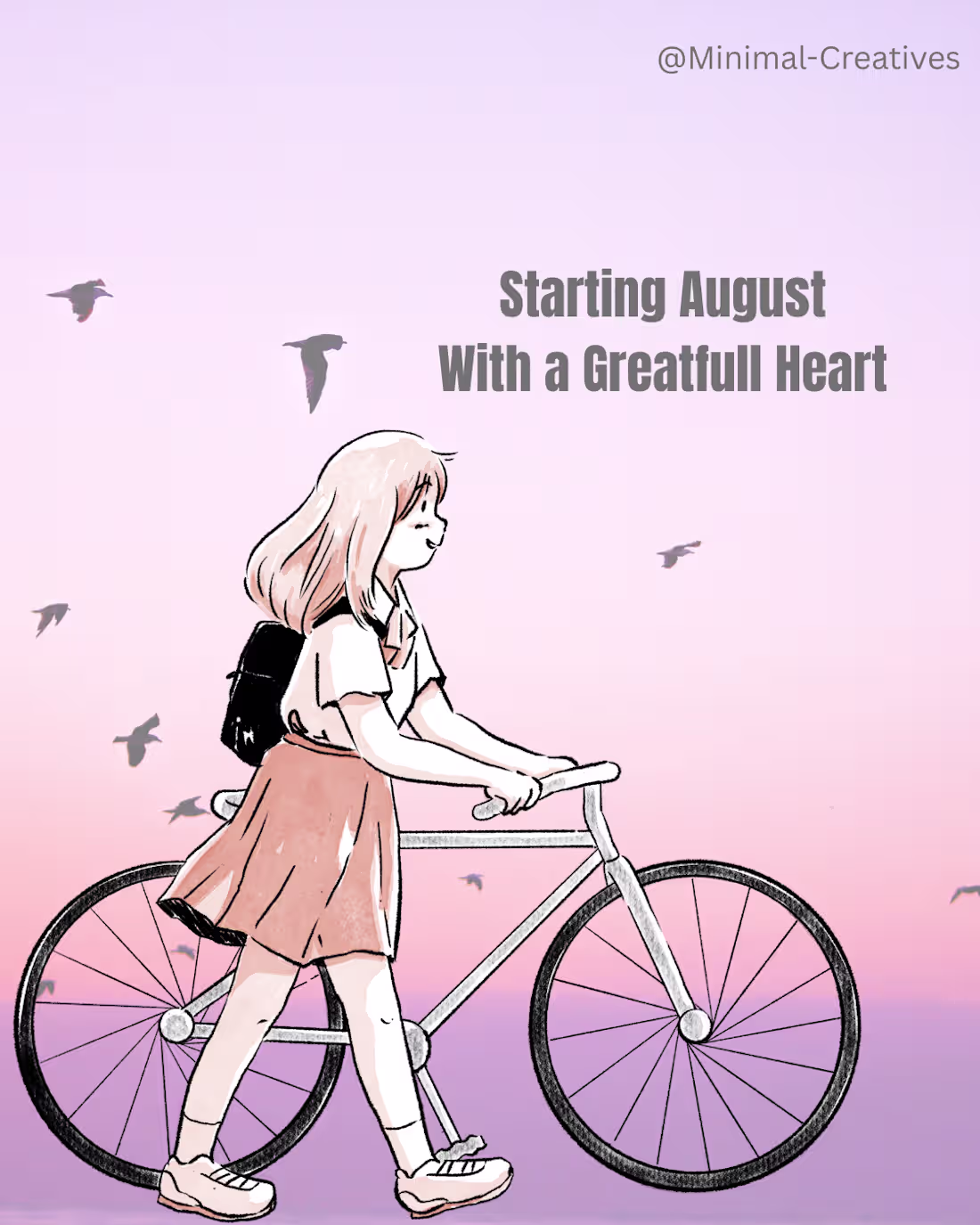 Cover image for Starting August With A Grateful