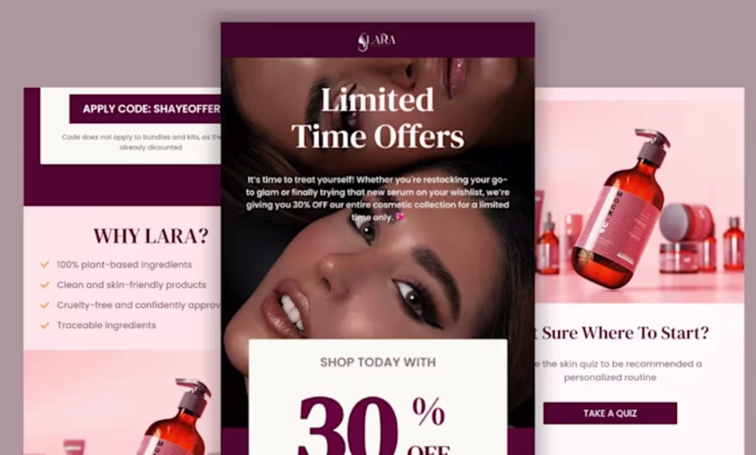 Cover image for Klaviyo Email Template 