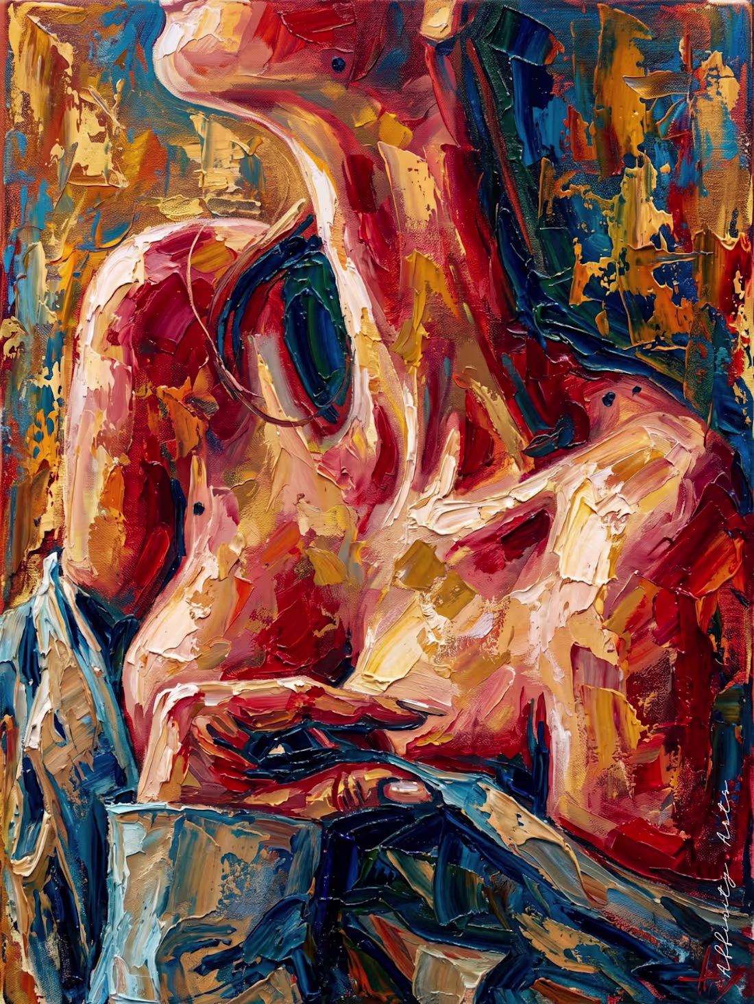 Cover image for "Ignition" — Expressionist Figure Series
A