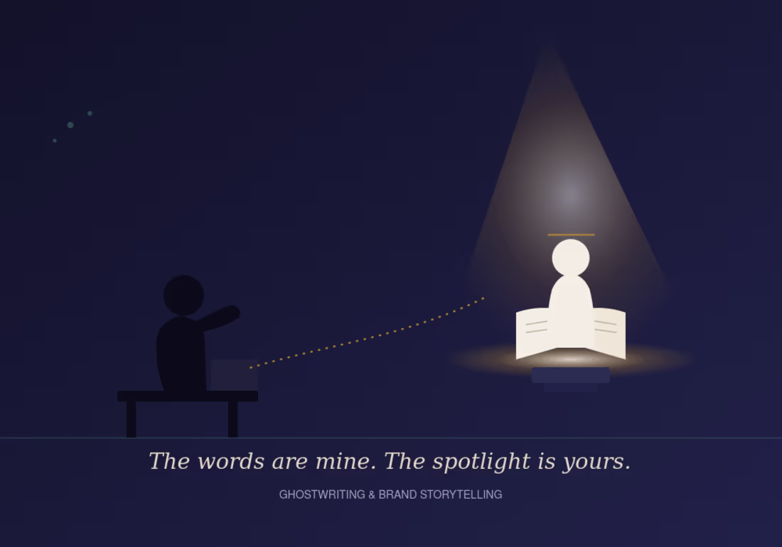 Cover image for Ghostwriting & Brand Storytelling