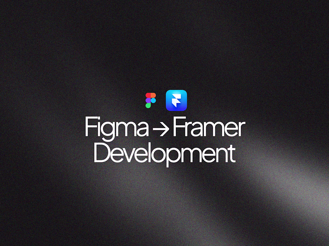 Cover image for Figma to Framer Website Development 🎯