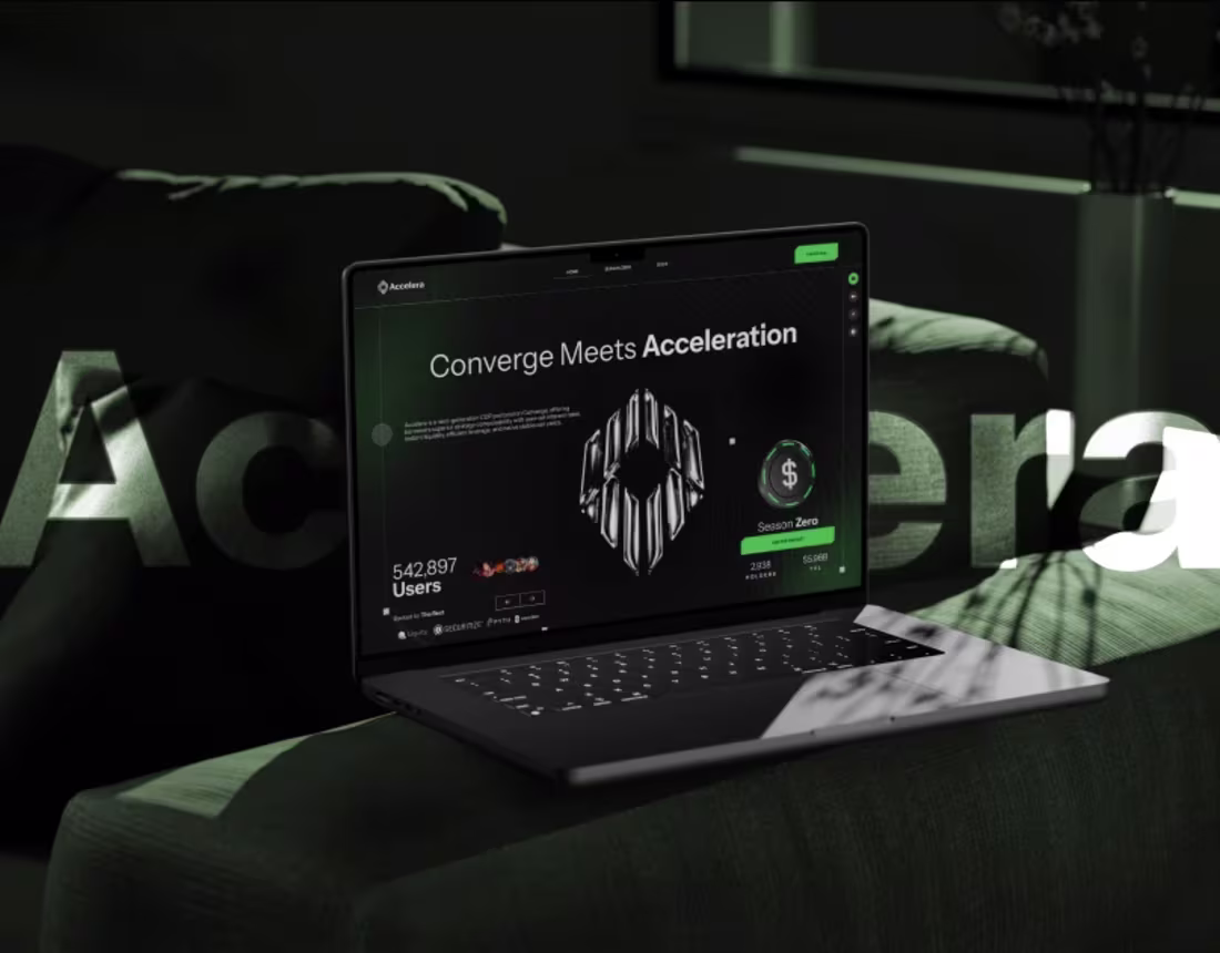 Cover image for Accelera - Branding, UX/UI, Motion / 3D 