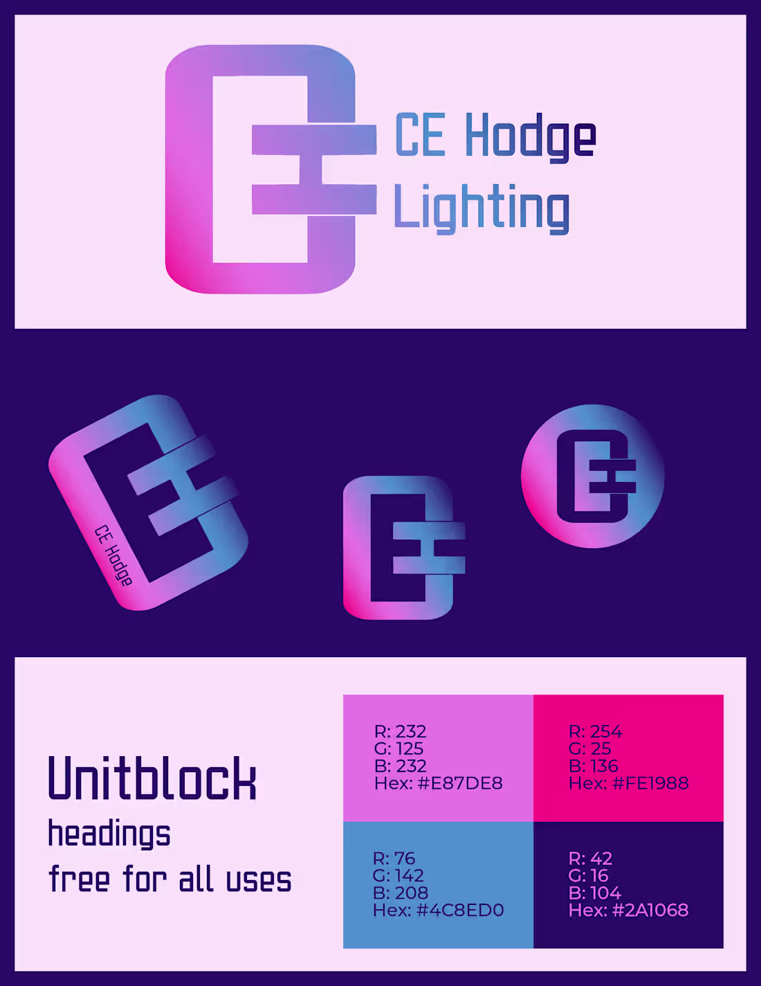 Cover image for Lighting Designer | Brand Identity 