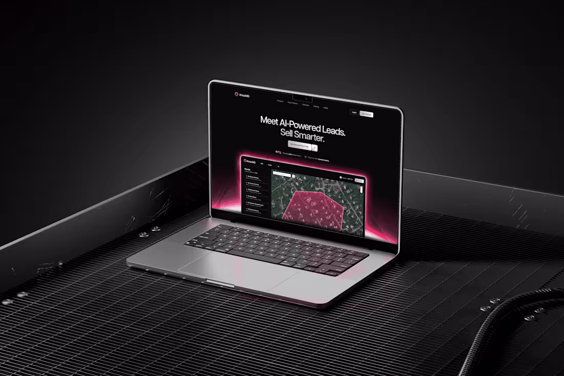 Cover image for Branding & UI Design - Knock IQ