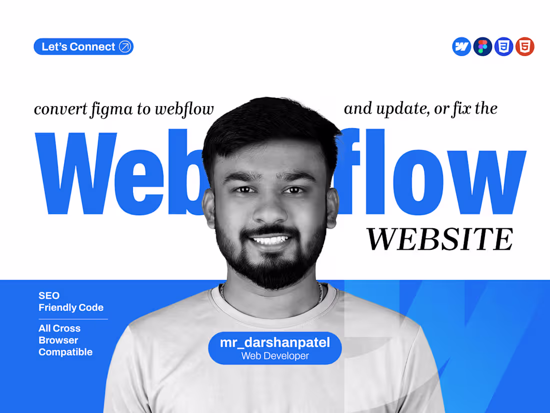 Cover image for Webflow Landing Page Design & Development Expert