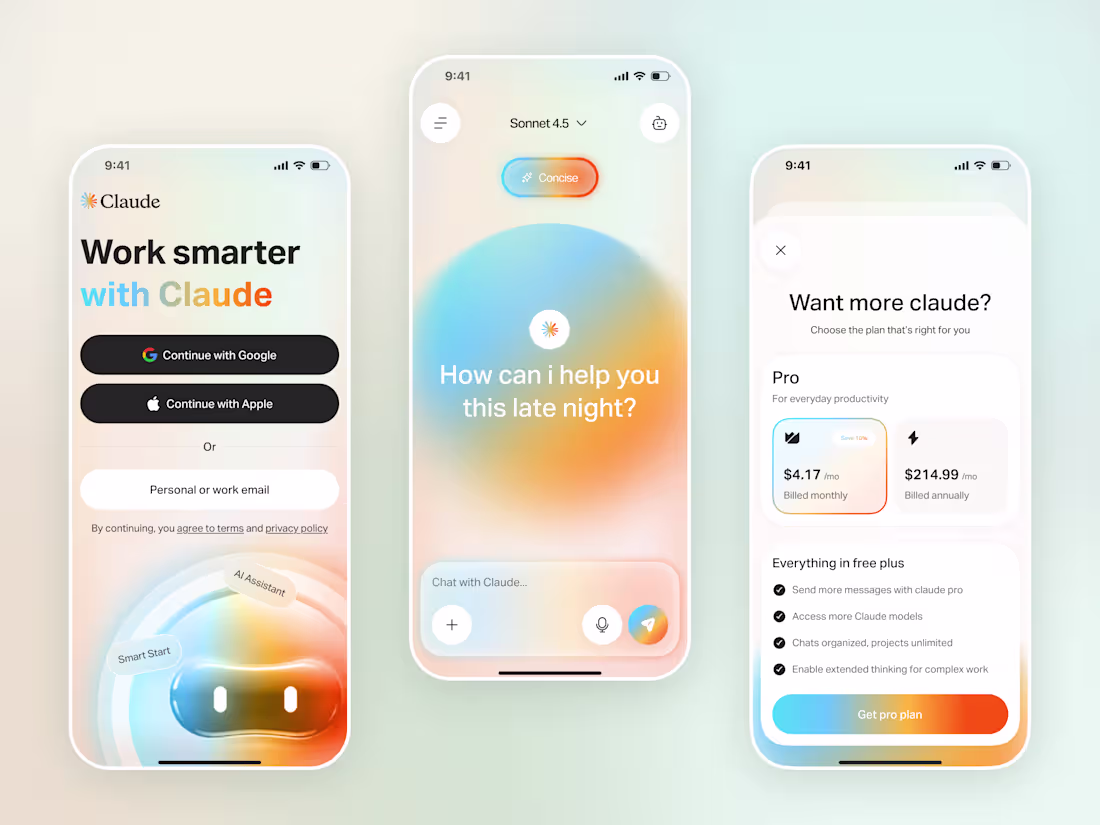 Cover image for Claude AI Assistant Mobile App
