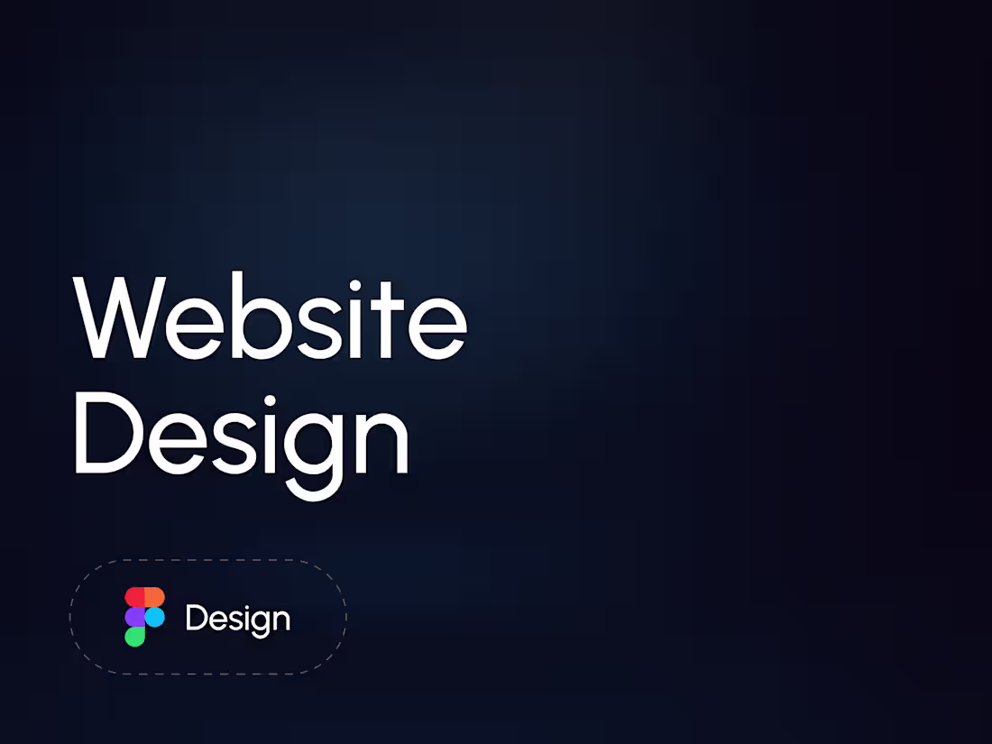Cover image for Website Design