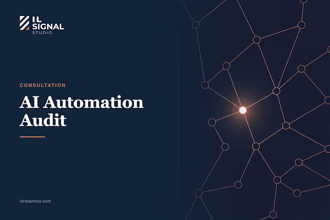 Cover image for AI Automation Audit Call (60 Minutes)