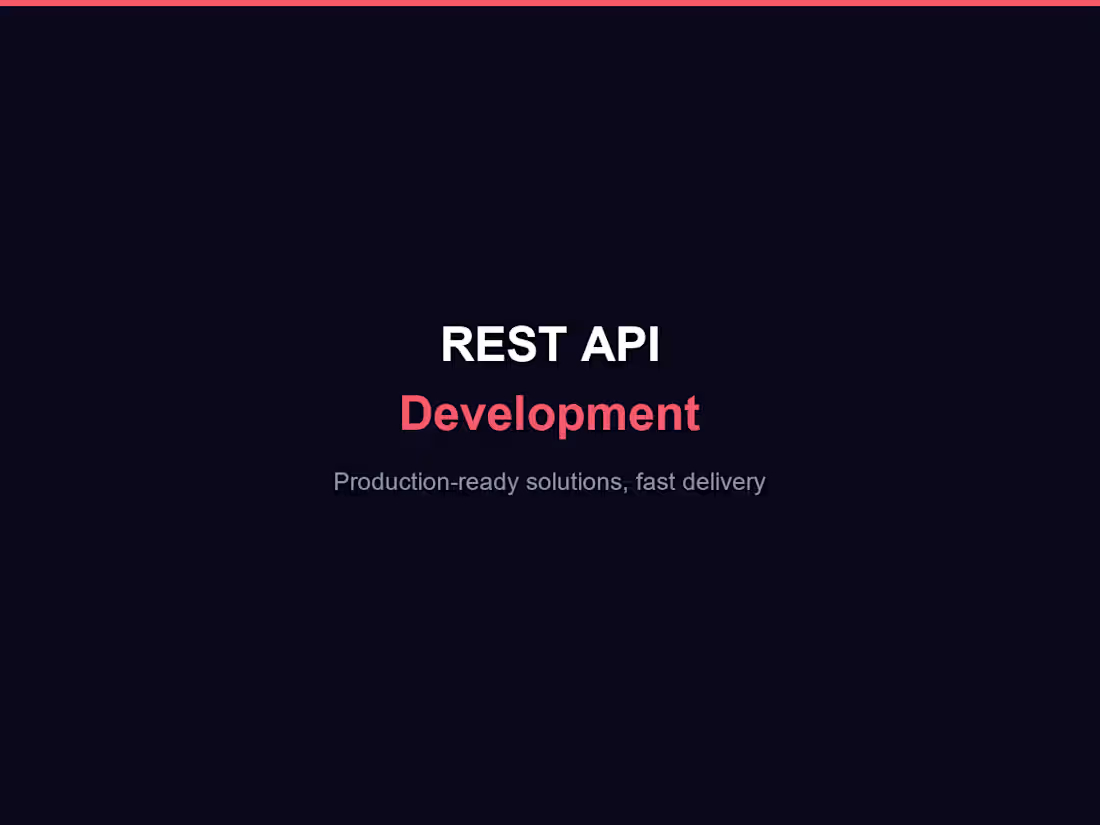 Cover image for REST API Development and Integration