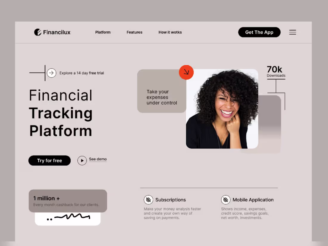 Cover image for I designed this financial platform