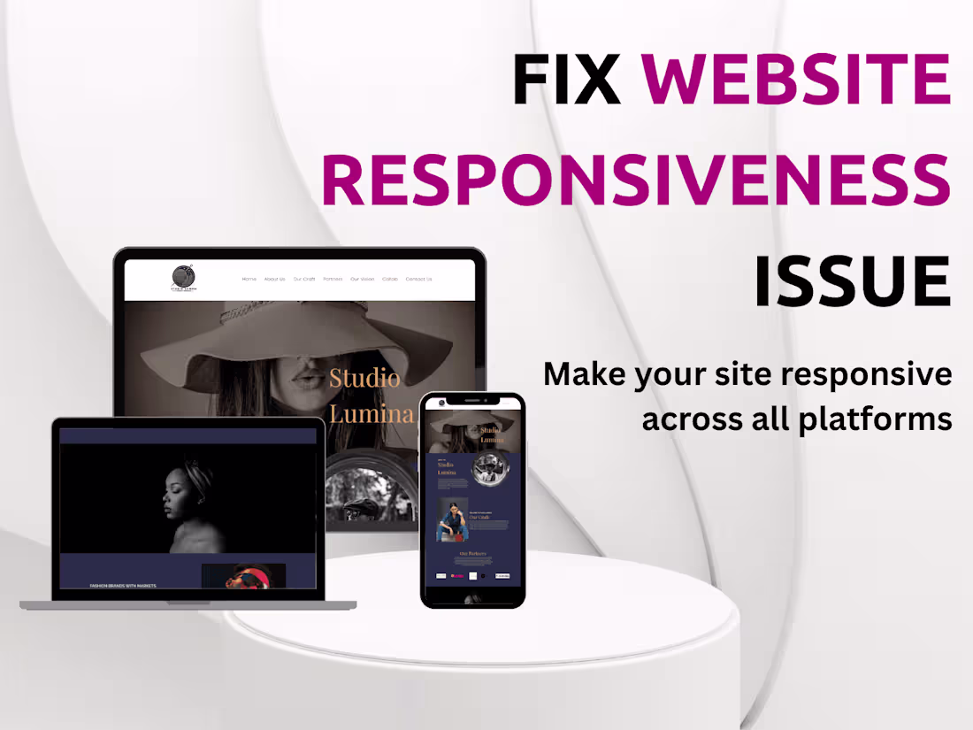Cover image for Fix mobile responsiveness issues on your website