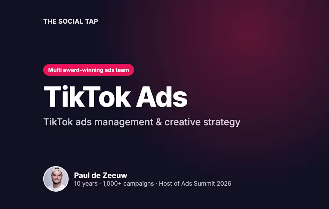 Cover image for TikTok Ads Management