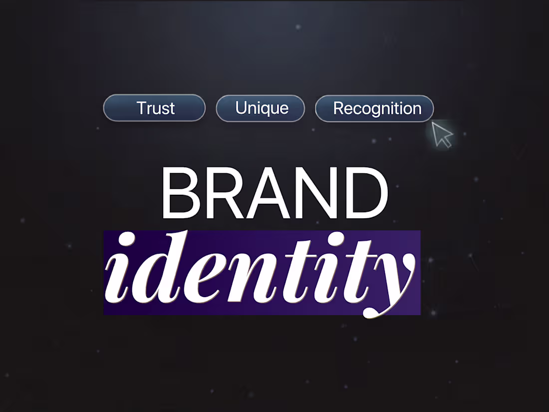 Cover image for BRAND IDENTITY DESIGN