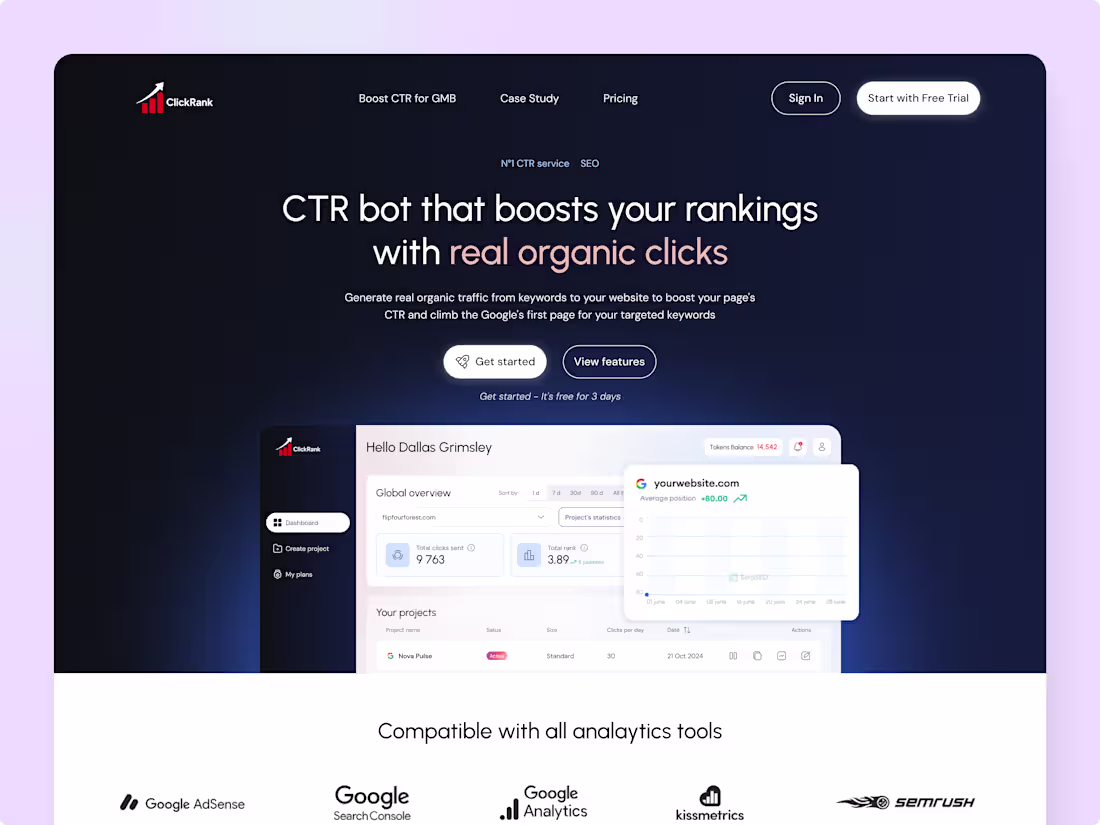 Cover image for Landing page design UX Design | Web Design | SaaS | Figma