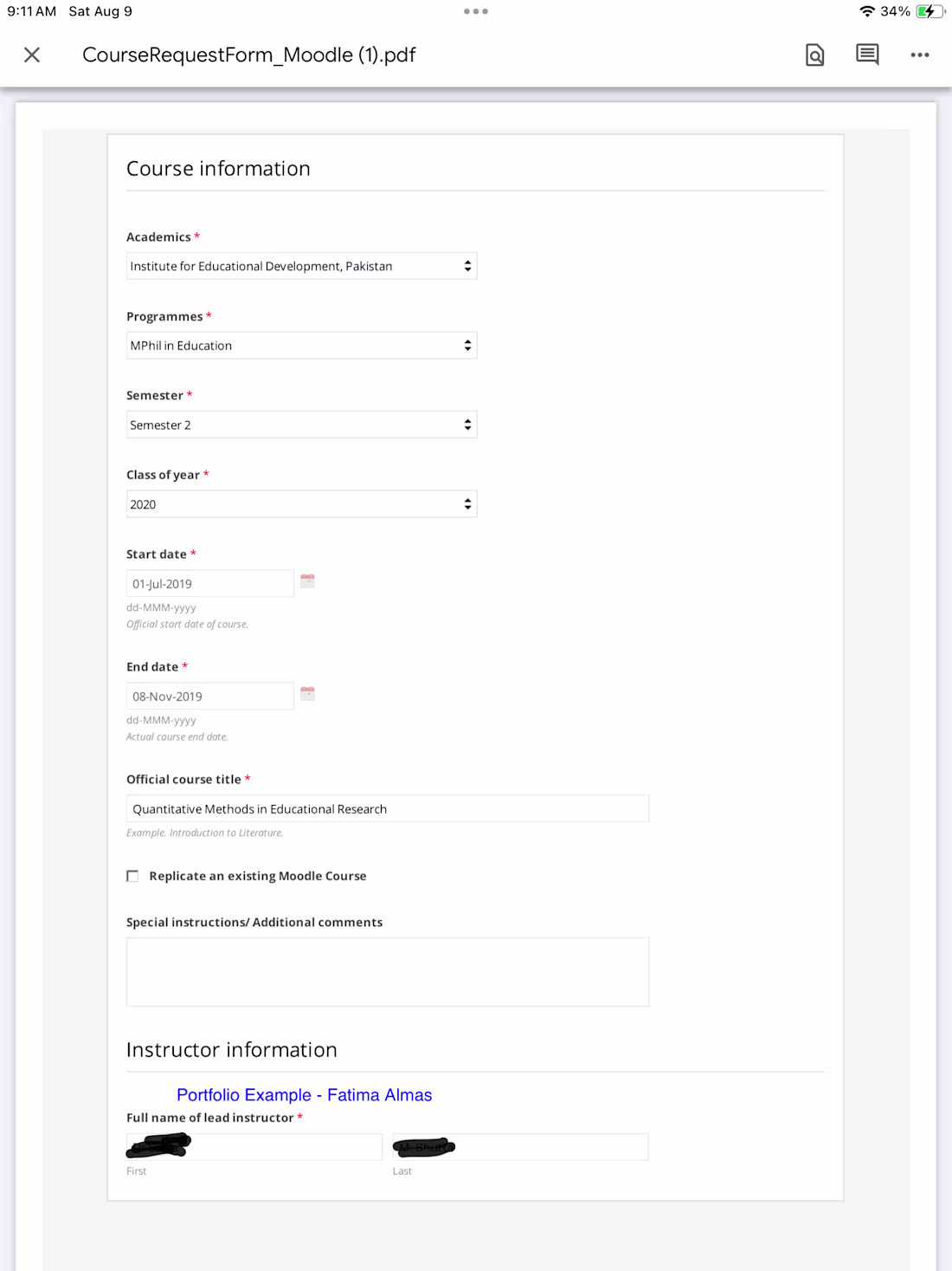 Cover image for Online Course Management for Graduate Programs