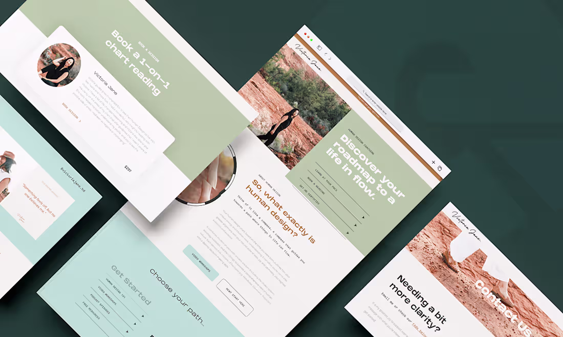Cover image for Victoria Jane website