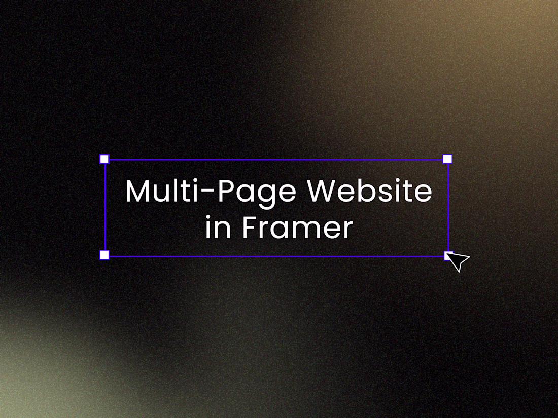 Cover image for Multi-Page Website in Framer