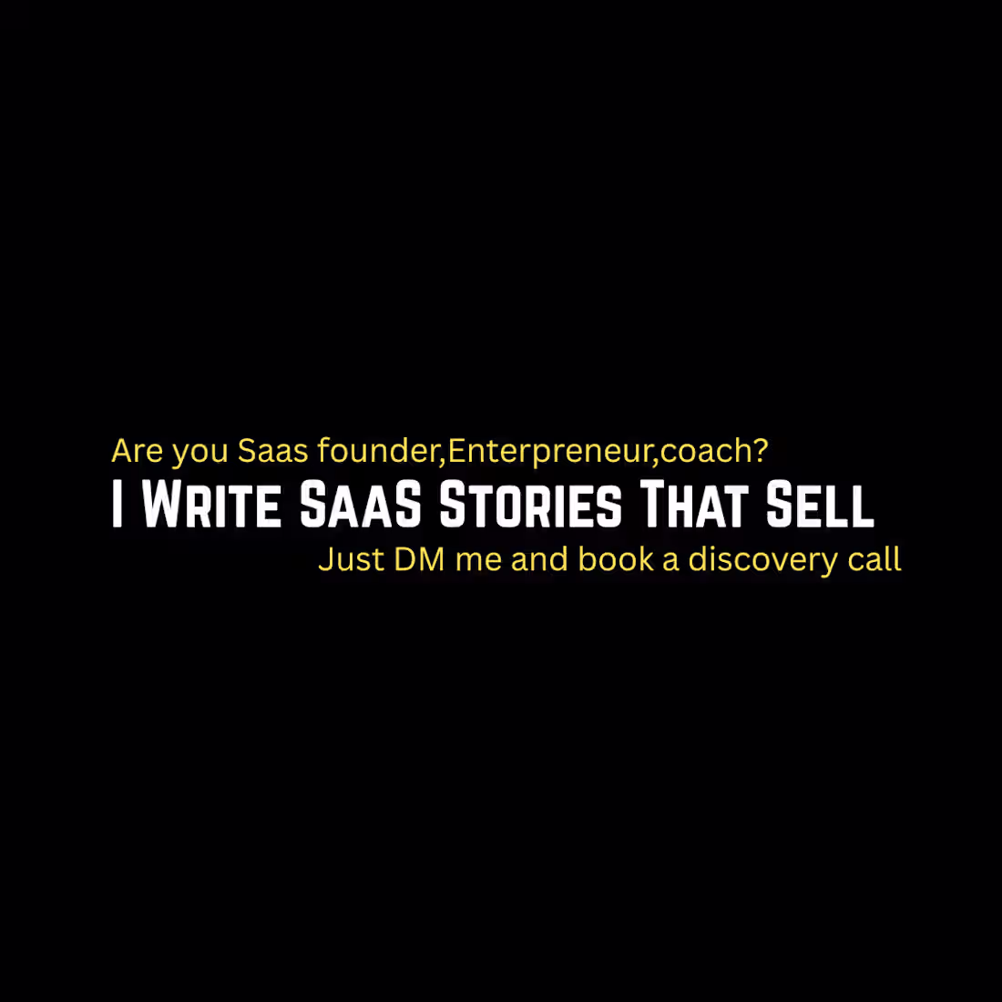 Cover image for I write SaaS stories that